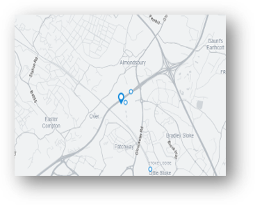 Bristol - Aztec West Location map